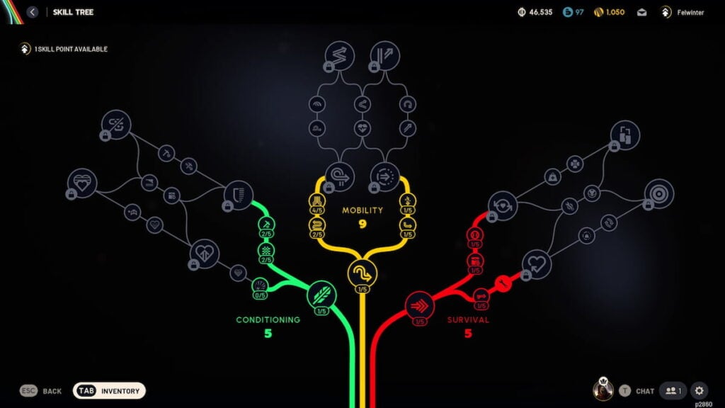 Skill tree in ARC Raiders
