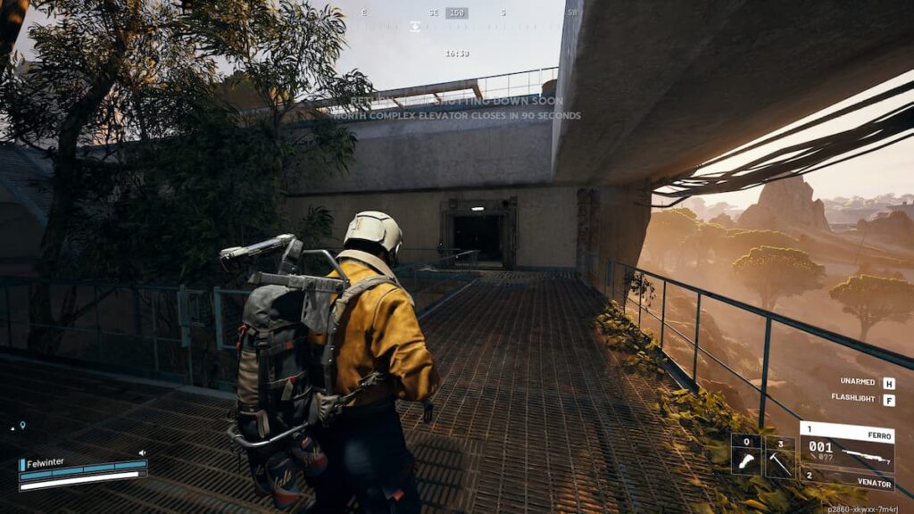 Open area of the Water Treatment Control building in ARC Raiders