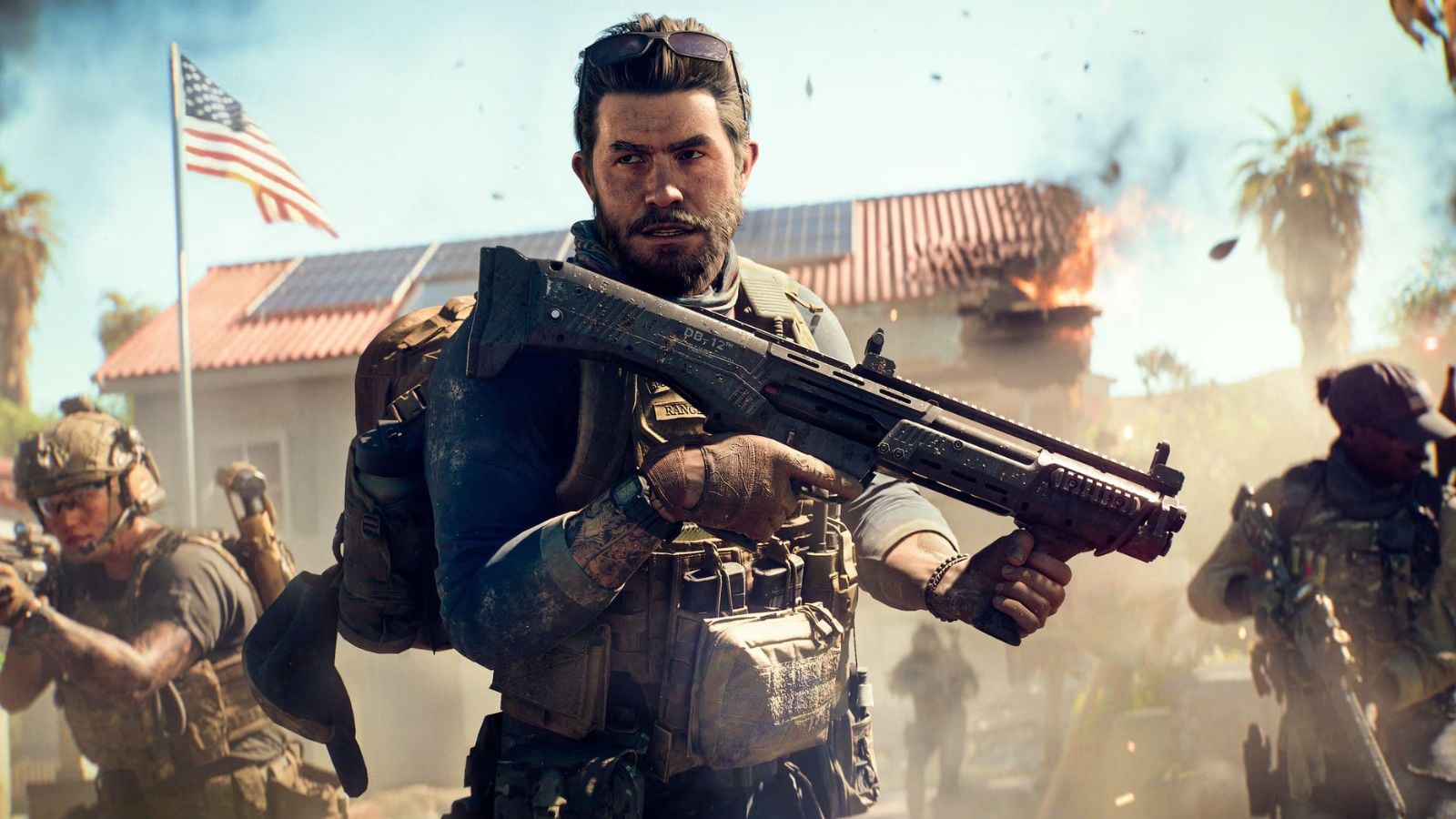 Operator with assault rifle in Battlefield 6 California Resistance update image