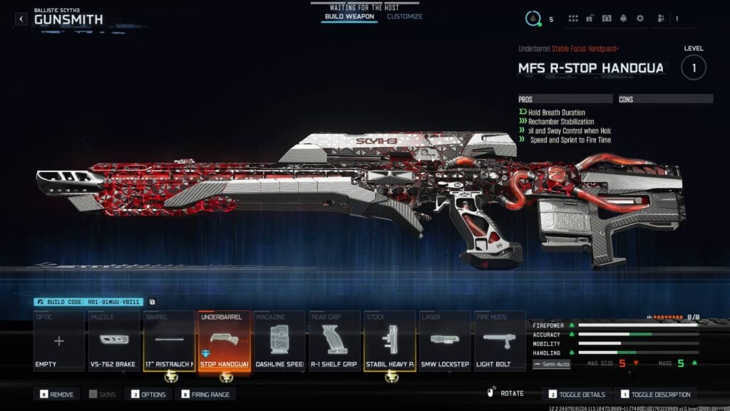 La mejor carga de VS Recon que muestra los archivos adjuntos de compilación principales en Black Ops 7