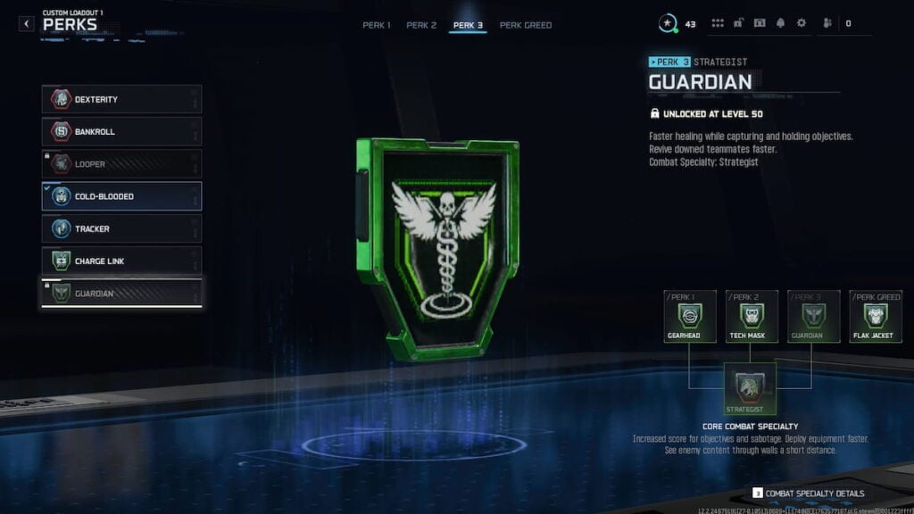 Guardian perk in Black Ops 7