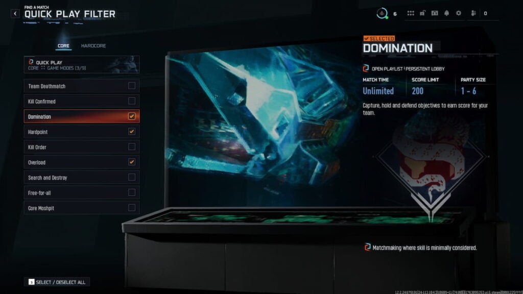 Filtro de reproducción rápida en Black Ops 7