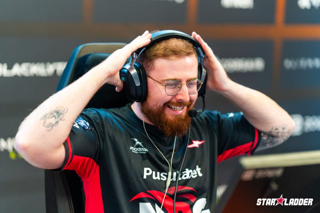 daps smiles after solid performances at the StarLadder Budapest Major 2025