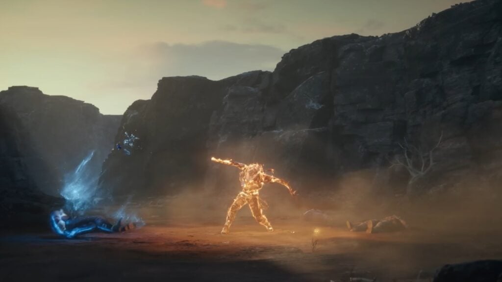 Jaren Ward shooting ghosts in Destiny Rising