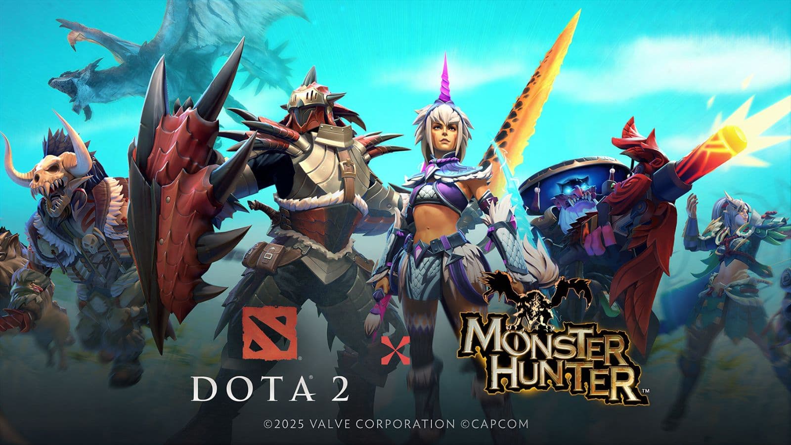 Dota 2 x Monster Hunter crossover key image