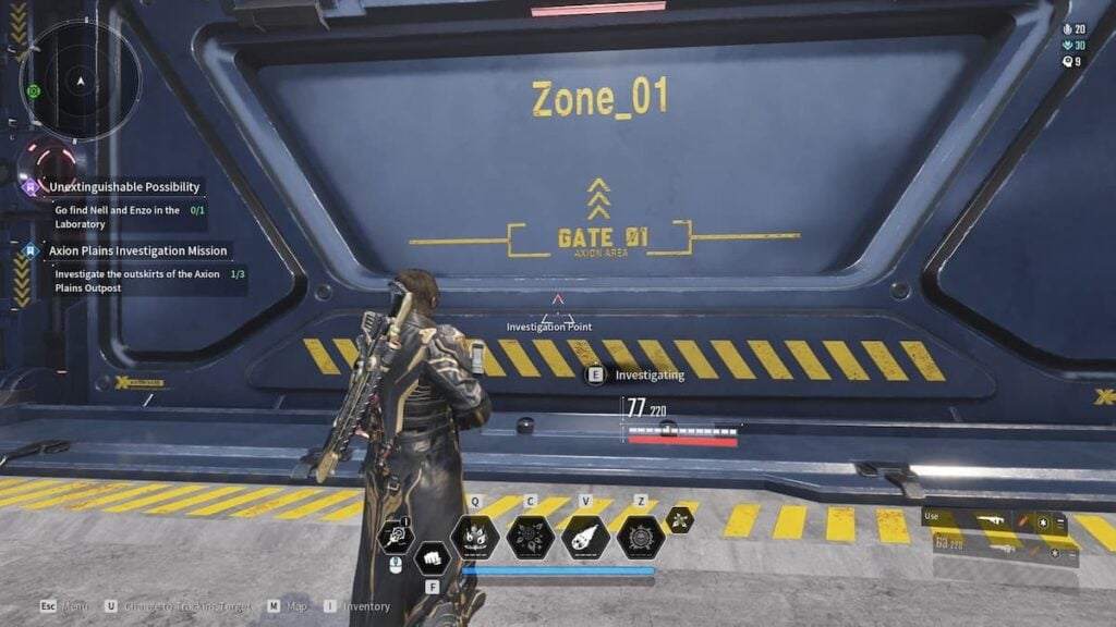 Vicinity for key facilities such as warehouses in The First Descendant