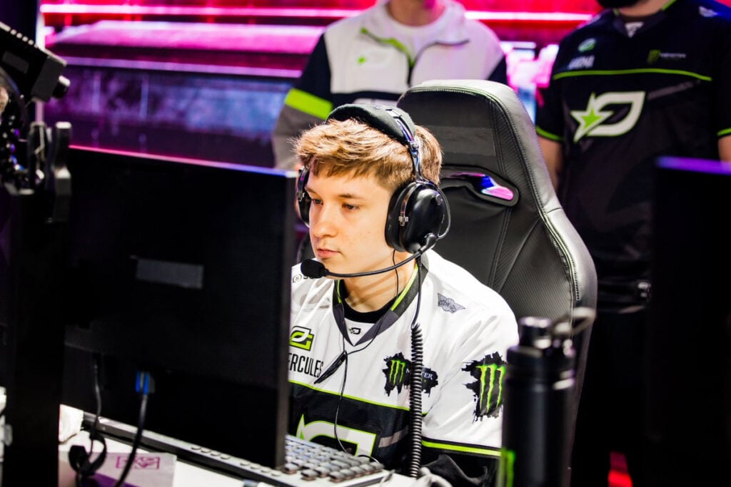 OpTic Texas Mercules playing during a Call of Duty tournament