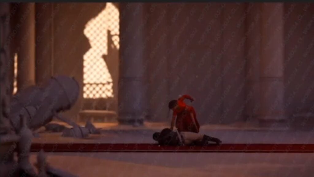 Screenshot from the leaked PoP: Sands of Time pitch deck.