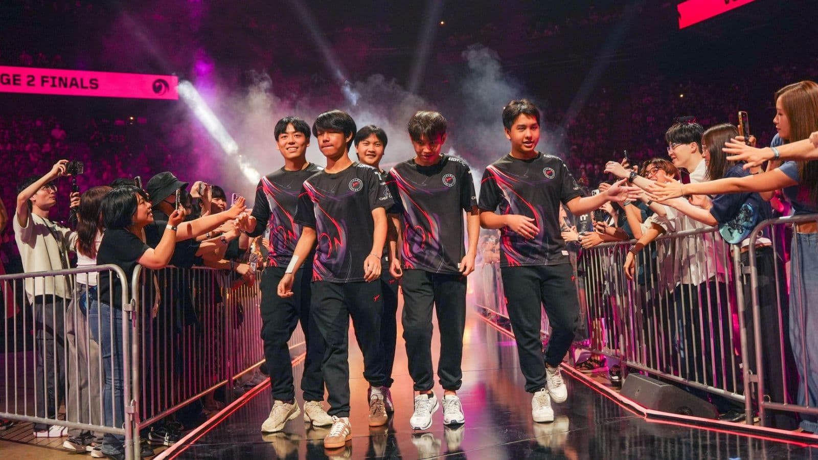 TALON VALORANT players at the 2025 VCT Pacific Stage 2.