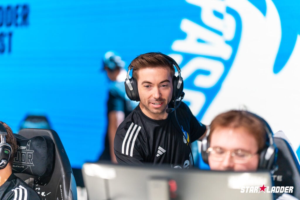 Passion UA coach T.c at the StarLadder Budapest Major