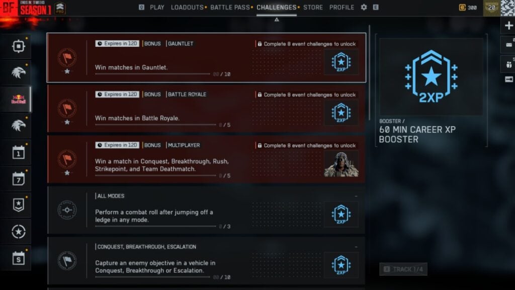 Battlefield 6 Red Bull challenges and rewards