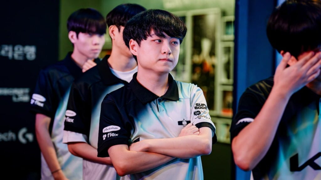 Picture showing DK ShowMaker in the LCK.