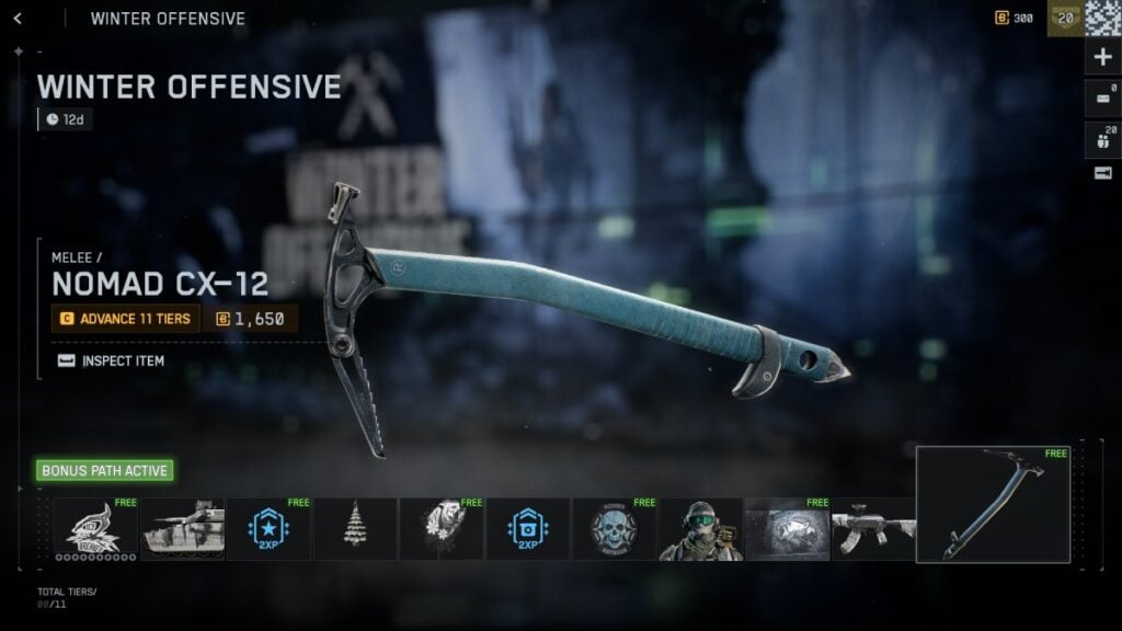 Nomad CX-12 Melee in BF6