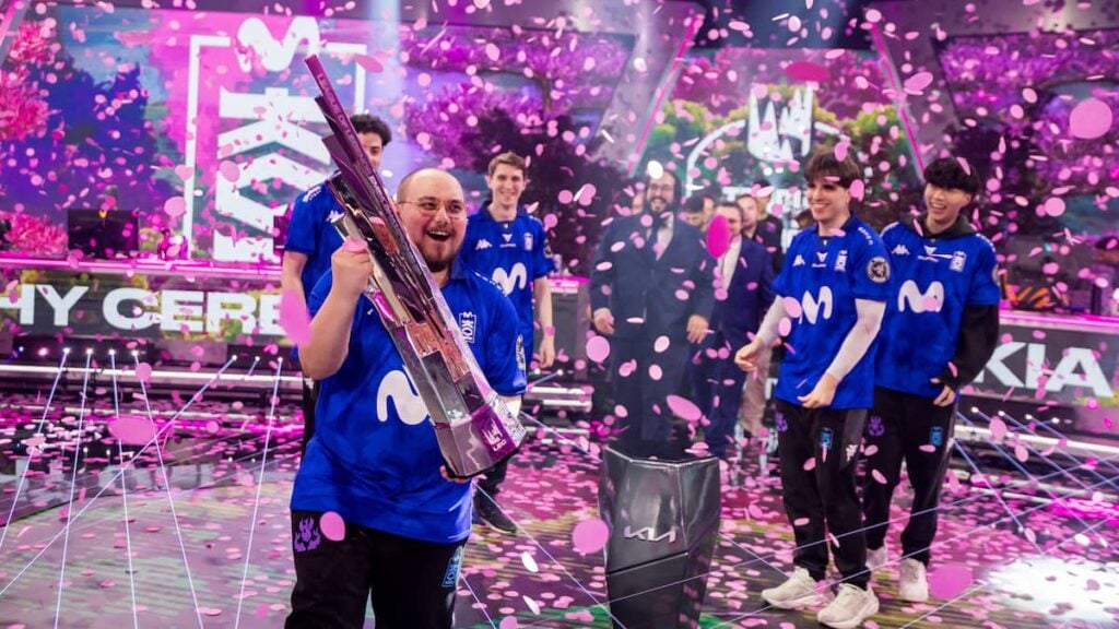 MKOI Berlin, Germany - June 9 --- during the 2025 LEC EMEA 2025 Spring Finals Day 2 at the Riot Games Arena on June 8 2025 in Berlin, Germany.