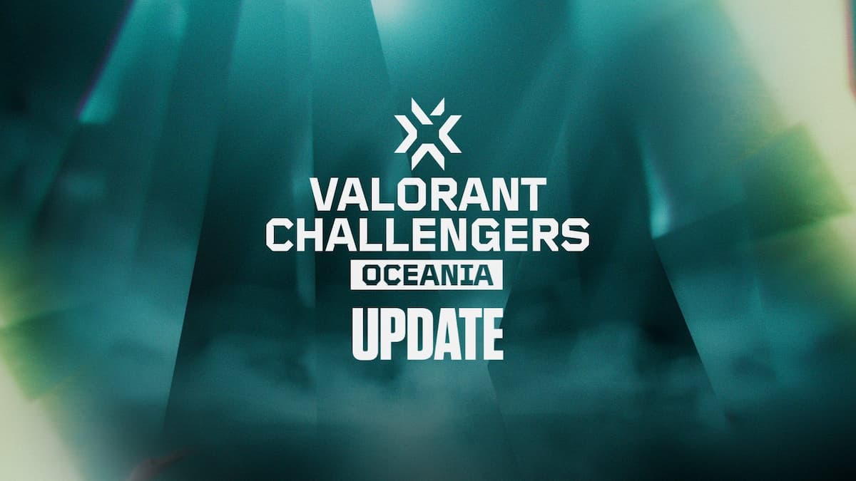 VCT Challengers Oceania update poster