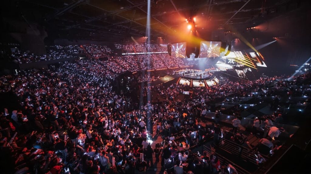 Picture showing a VALORANT Champions 2025 match.