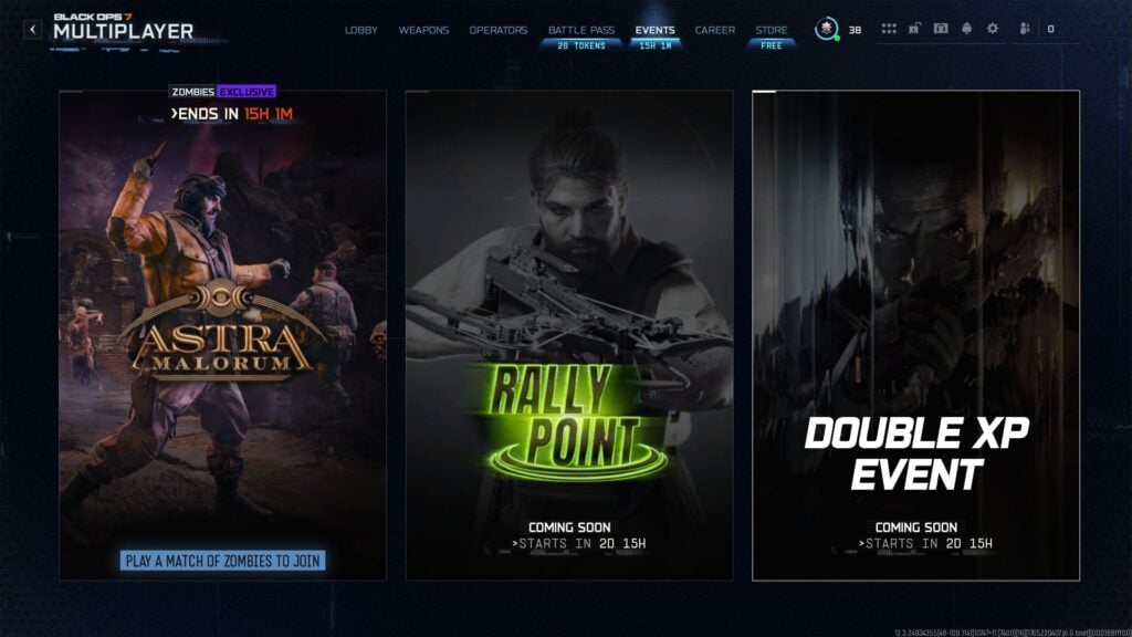 BO7 Rally Point event in-game countdown