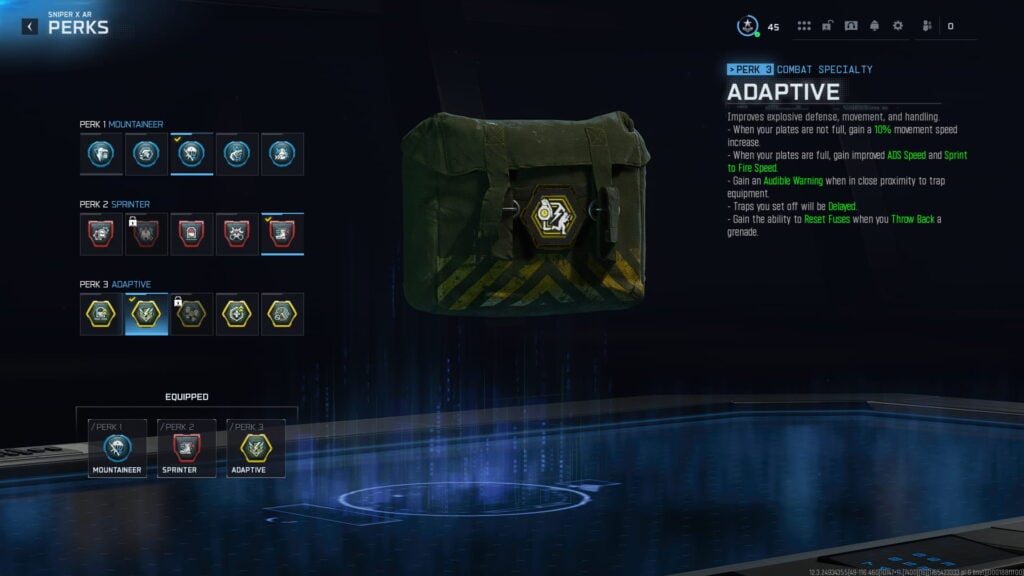 Adaptive perk, one of the best perks in Warzone