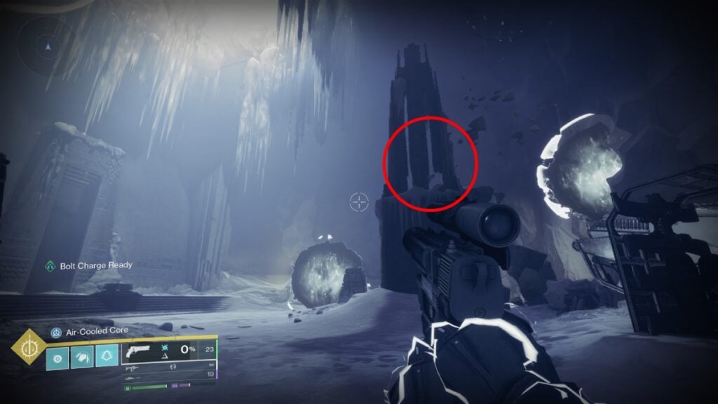 Circled pyramid structure in Destiny 2