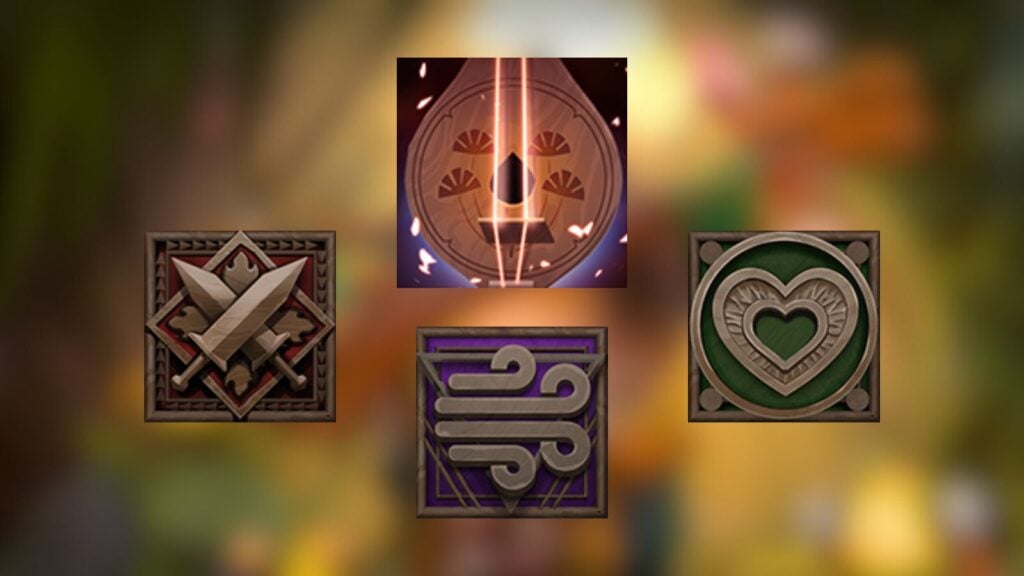 Largo Amphibian Rhapsody ability icon in Dota 2, along with icons of Bullbelly Blitz, Hotfeet Hustle, and Island Elixir