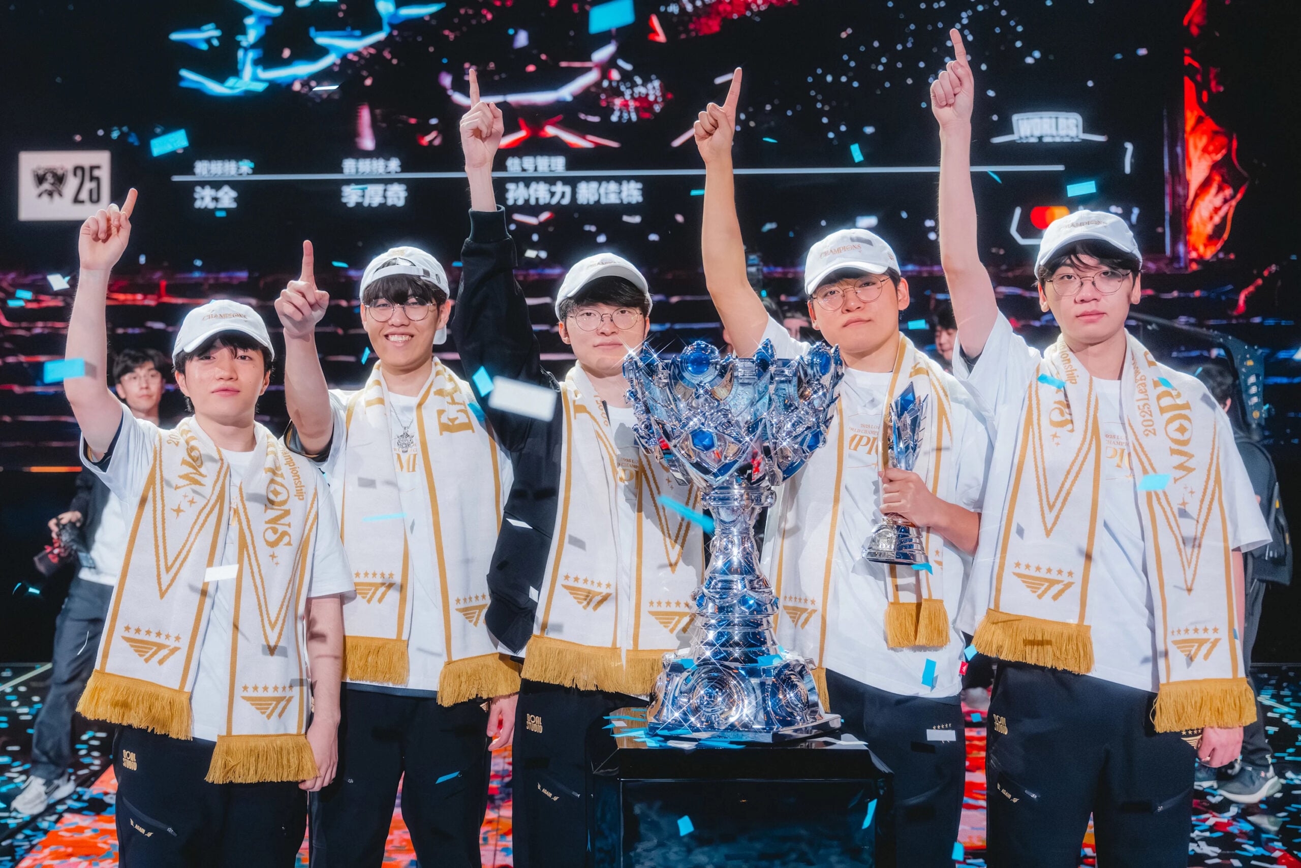 T1 stays on top as Counter-Strike breaks into Esports Charts’ 2025 most-watched teams list