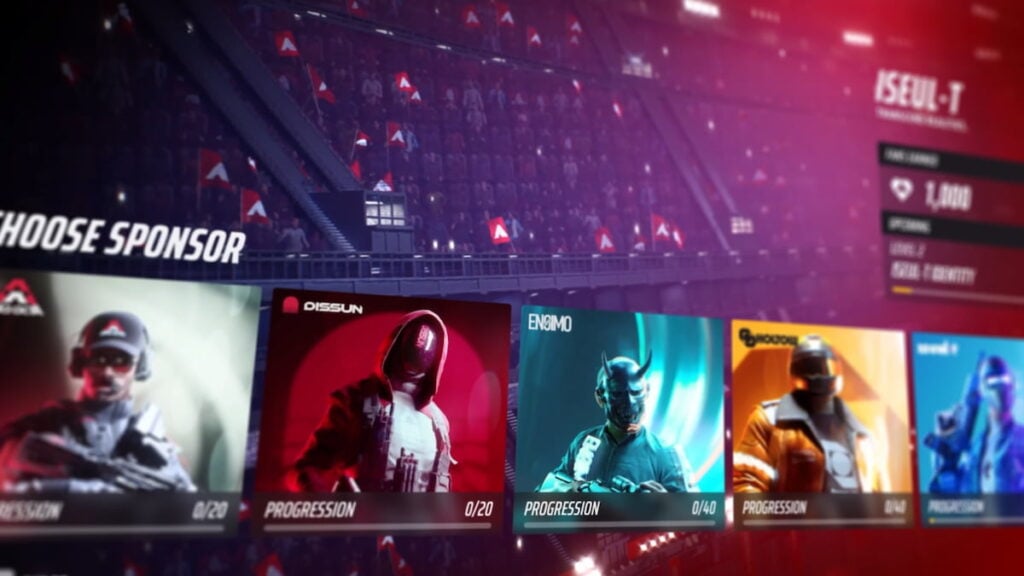 Season 9 sponsor screen in THE FINALS