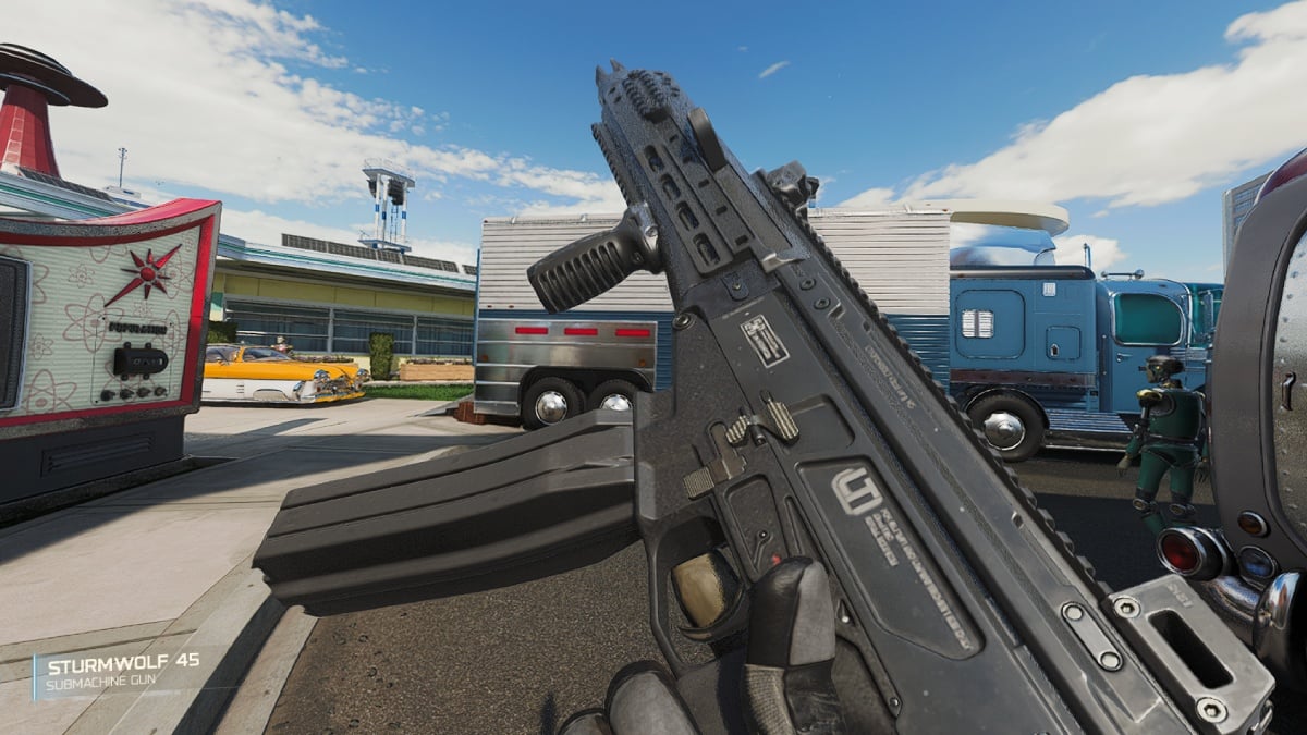 The Sturmwolf 45 SMG in Black Ops 7