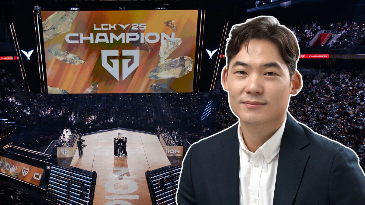 Picture showing Arnold Hur in Gen.G championship background.
