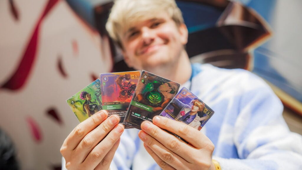 RiotBound gaming session with content creators at TFT Paris Open 2025 at the Paris Expo Porte de Versailles in Paris on December 14, 2025.