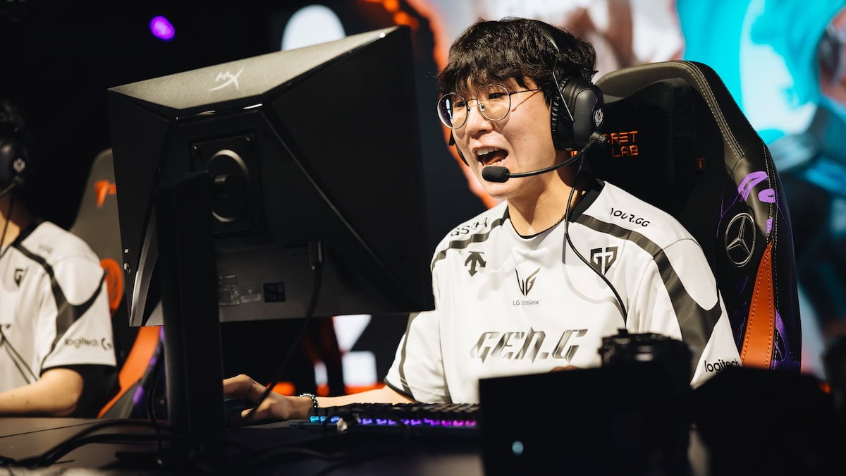 Ruler of Gen.G Esports after victory at MSI 2025 Finals at the Pacific Coliseum in Vancouver, Canada on July 12, 2025.