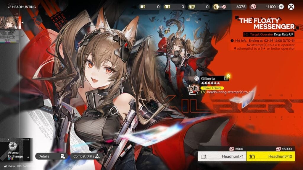 The Floaty Messenger banner in Arknights Endfield