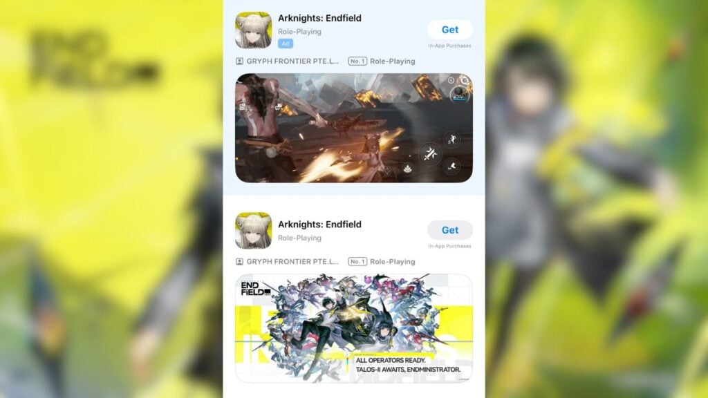 Screenshot of Arknights Endfield on the Apple App Store