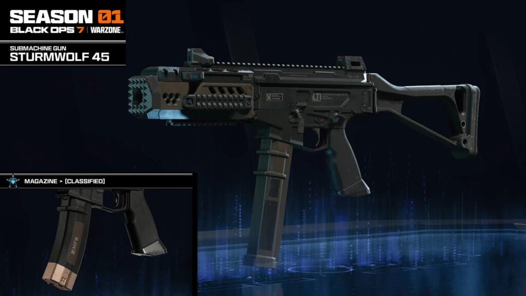 Sturmwolf 45 Prestige Attachment Magazine in Black Ops 7 and Warzone