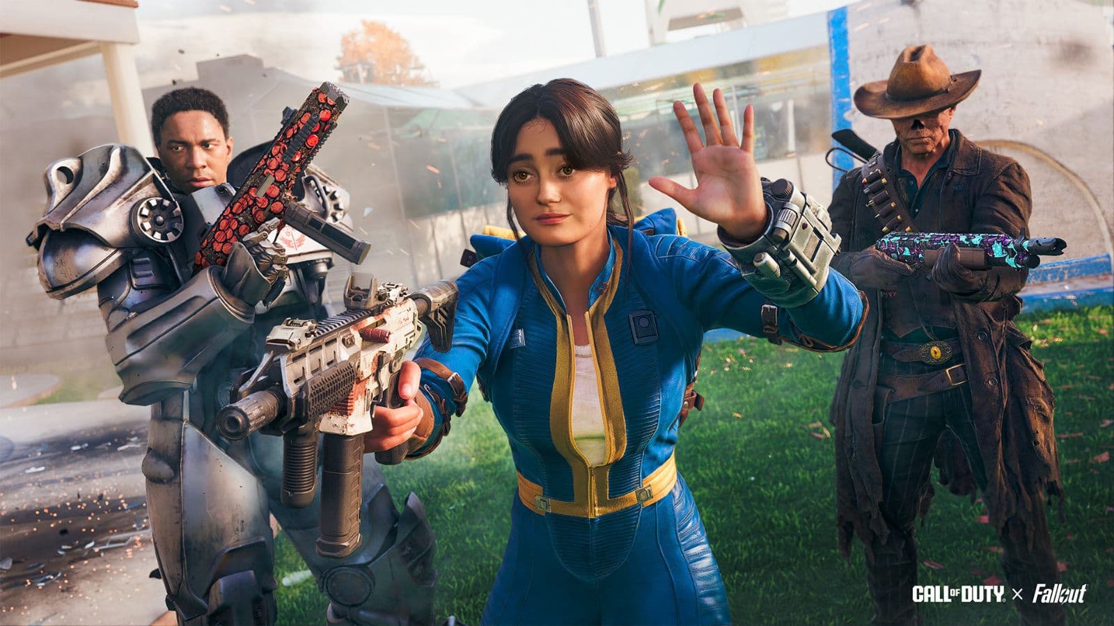 Lucy, Maximus, and The Ghoul in Call of Duty x Fallout crossover key image