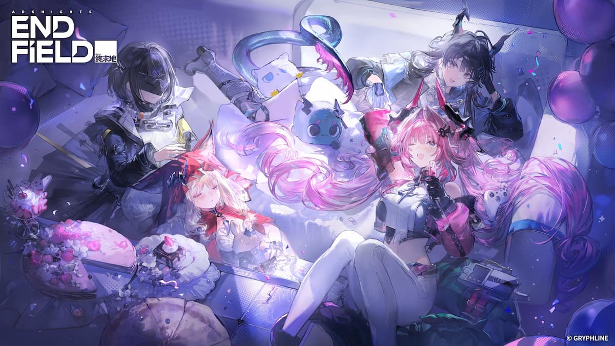 Yvonne, Chen, Endmin, and more characters in ARknights Endfield