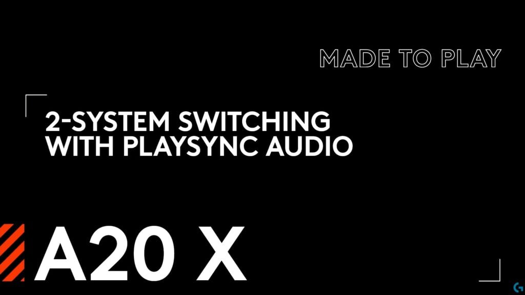 cover art for the Logitech A20x Wireless Headset.