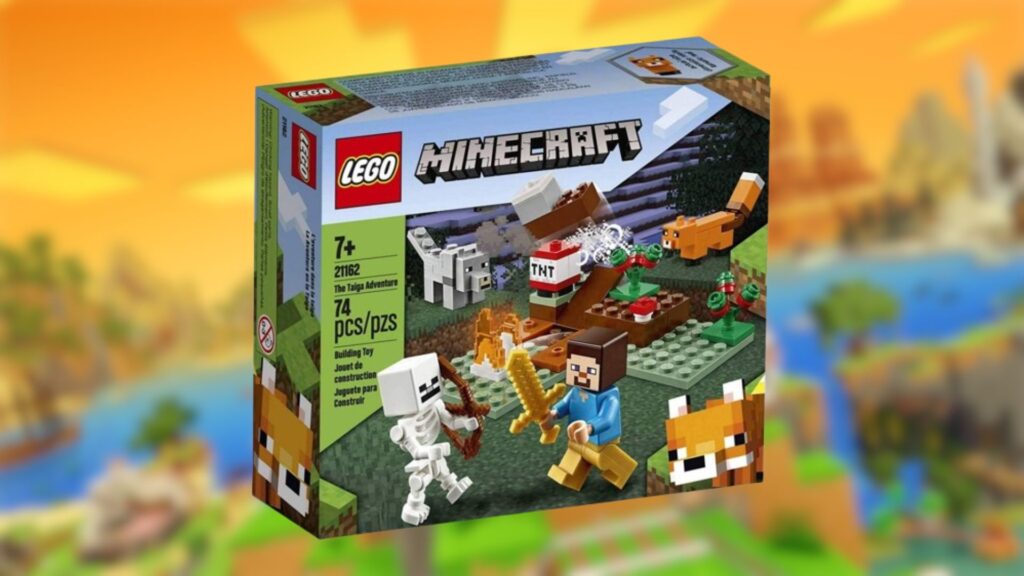 Minecraft Adventure set.