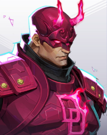 Picture showing Daredevil in Marvel Rivals. 