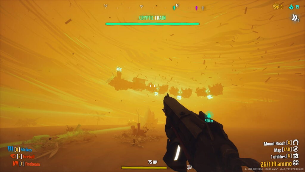 Cryptic Train flying train boss in Far Far West