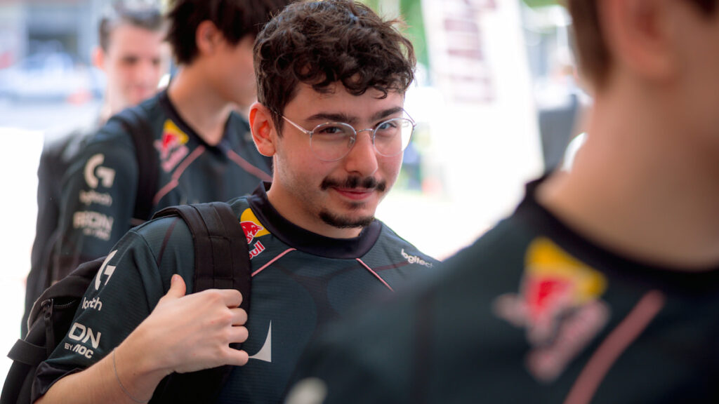 BrokenBlade of G2 Esports arrives to compete at First Stand Tournament Group Stage Day 1 on March 16, 2026 at the Riot Games Arena in São Paulo, Brazil.