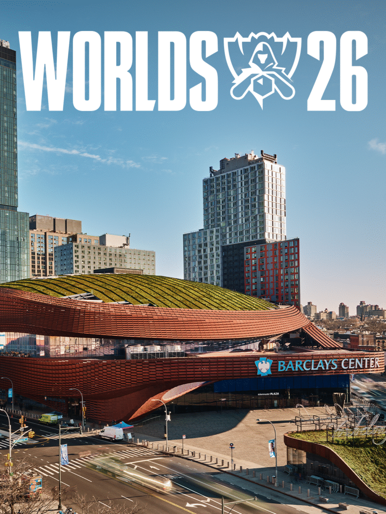 Picture showing League of Legends Worlds 2026 venue.