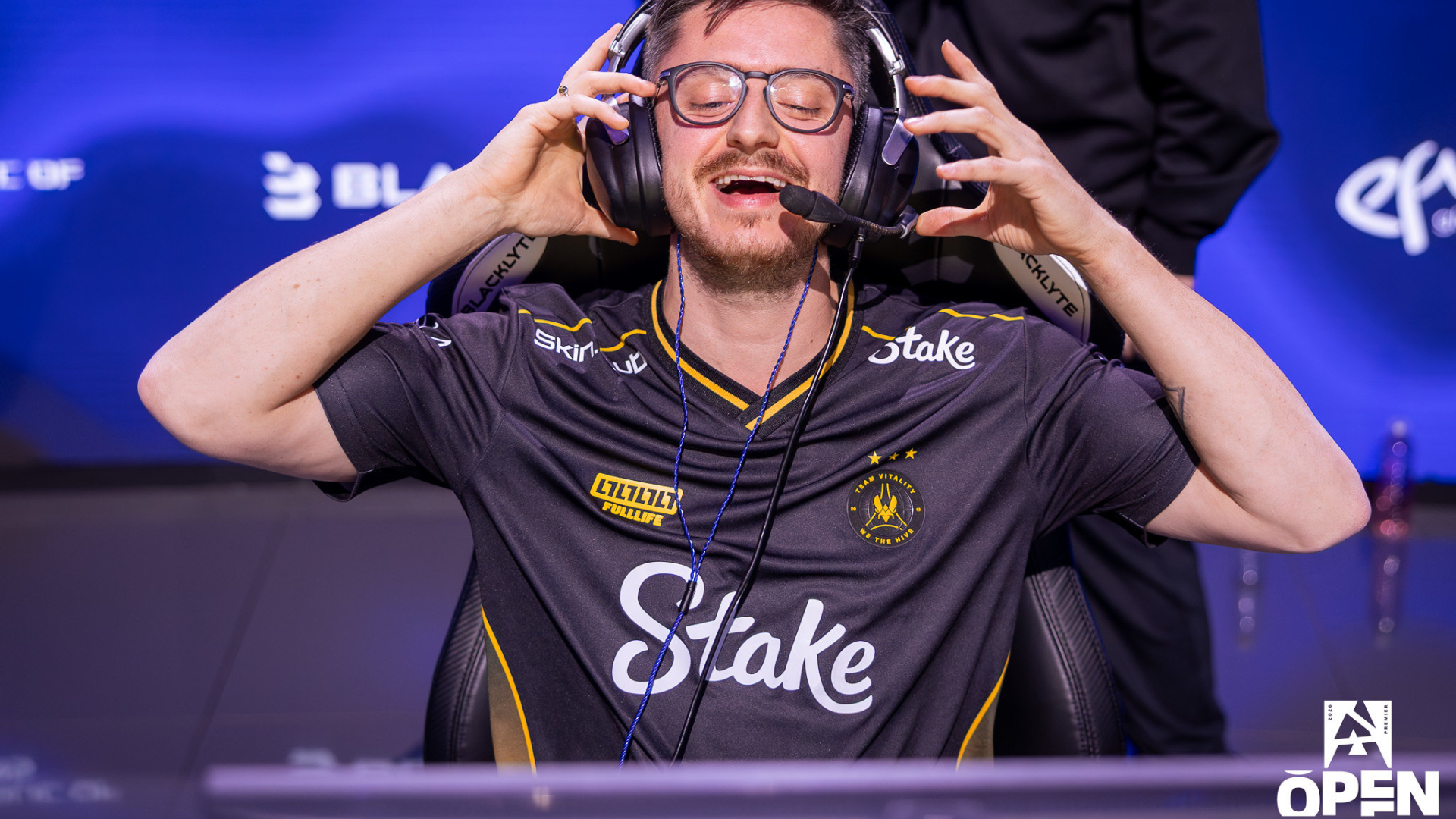 apEX smiles after a win at BLAST Open Rottedam 2026