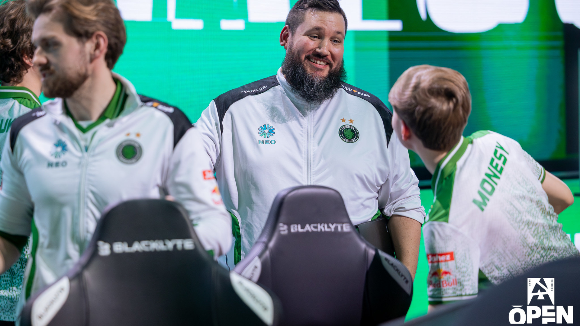 Zonic smiles after a Falcons win