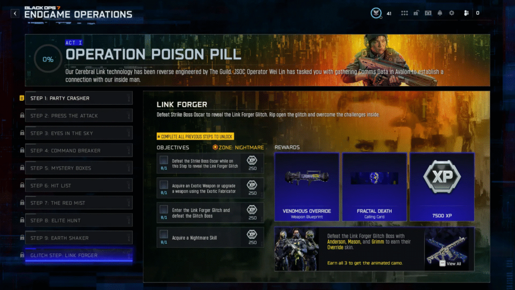 Black Ops 7 Operation Poison Pill